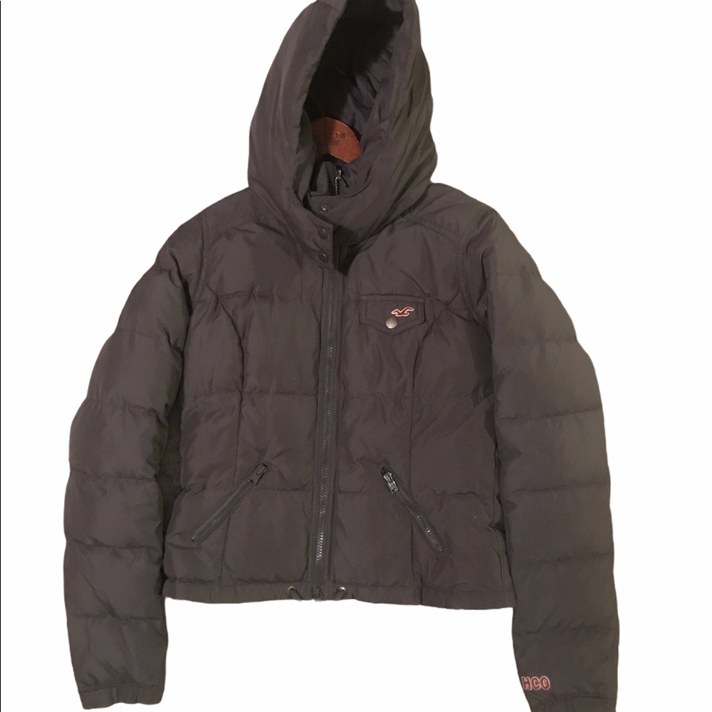 Grey Puffer Jacket